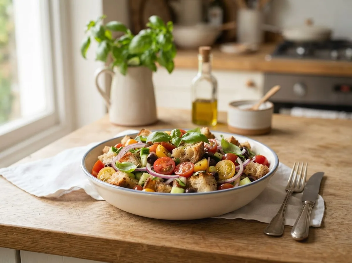 Panzanella veloce estiva